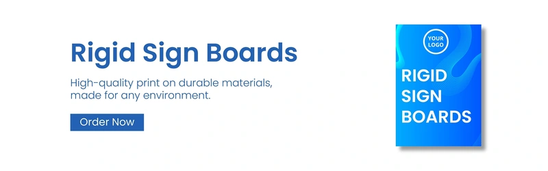 Rigid Sign Board Slider
